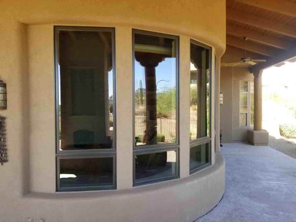 Arizona Window and Door in Scottsdale and Tucson showing large windows of home