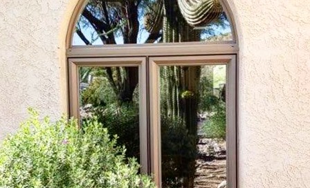 Arizona Window and Door in Scottsdale and Tucson showing small domed window on home