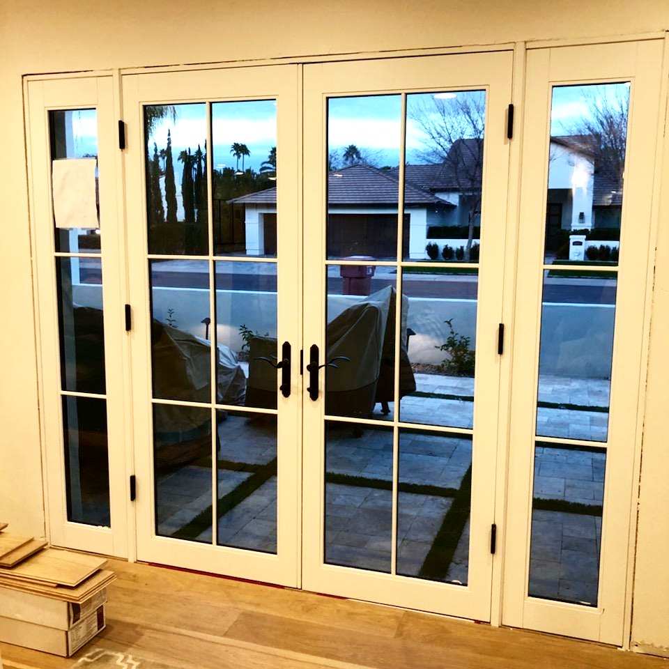 Arizona Window and Door in Scottsdale and Tucson showing french swinging doors